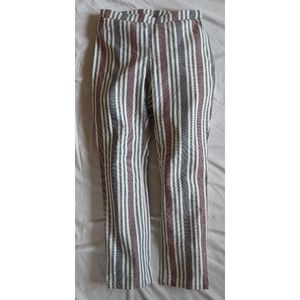 Free People Pencil Pant in Striped Pattern